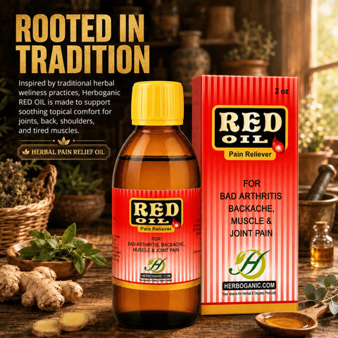 Red Oil Herbal Pain Reliever