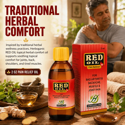 Red Oil Herbal Pain Reliever