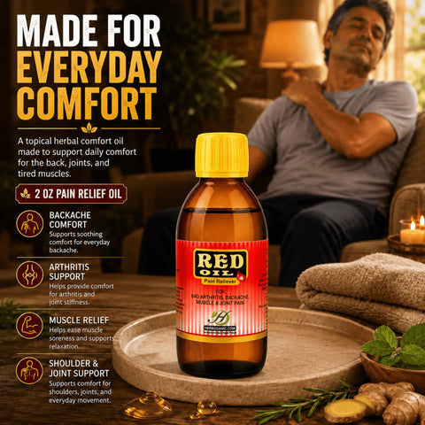 Red Oil Herbal Pain Reliever