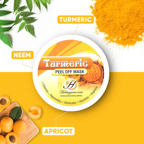 Turmeric Facial Peel Off Mask