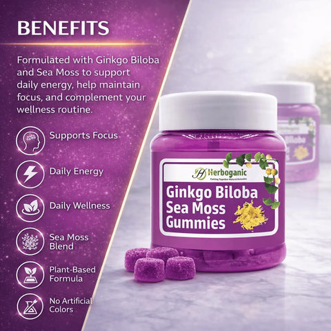 Ginkgo Biloba Sea Moss Gummies