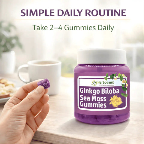 Ginkgo Biloba Sea Moss Gummies