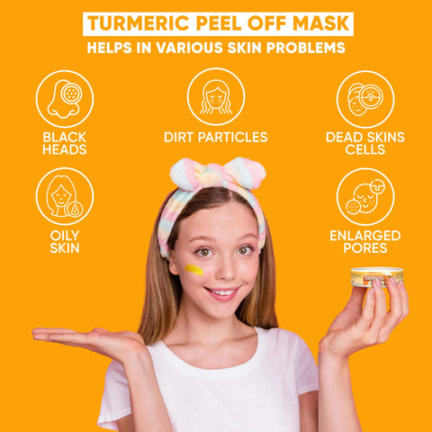 Turmeric Facial Peel Off Mask