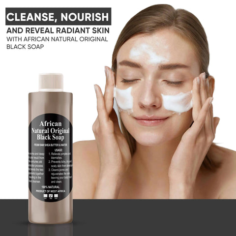 African Black Soap Raw Liquid