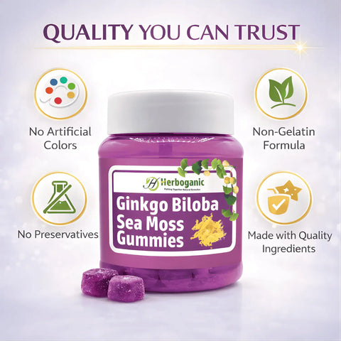 Ginkgo Biloba Sea Moss Gummies