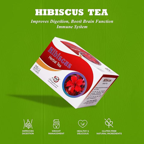 Hibiscus Herbal Tea Box