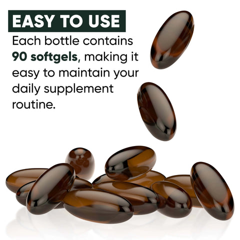 Black Seed, Moringa & Flaxseed Softgel Capsules