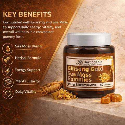 Ginseng Gold Sea Moss Gummies