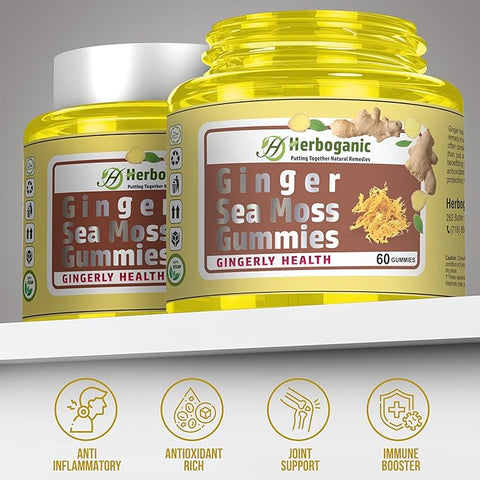 Ginger Seamoss Gummies (Wholesale)