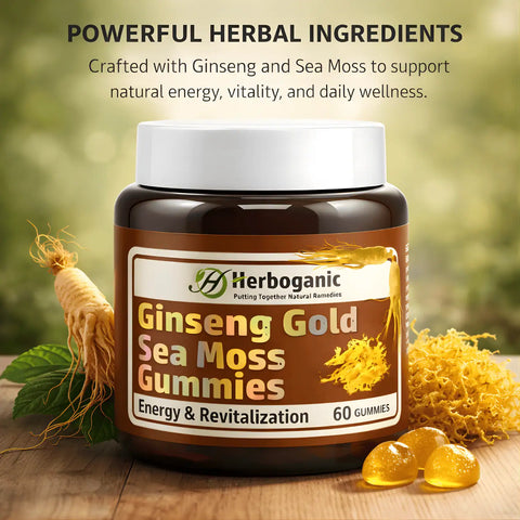 Ginseng Gold Sea Moss Gummies