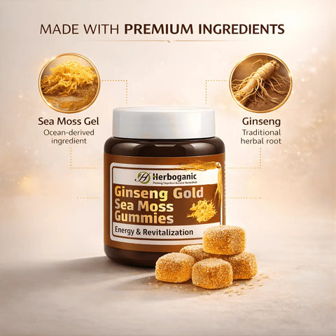 Ginseng Gold Sea Moss Gummies