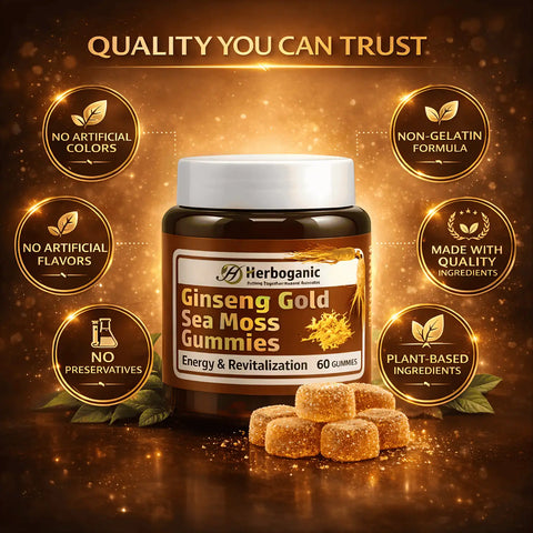Ginseng Gold Sea Moss Gummies