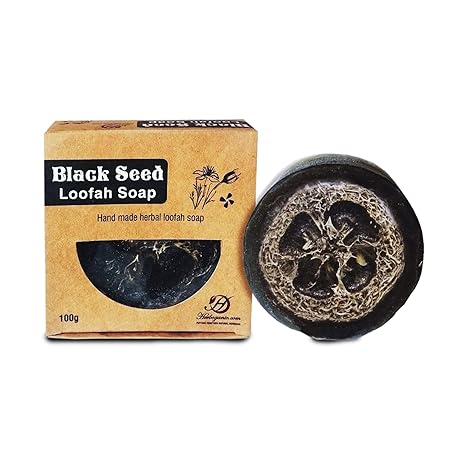 Black Seed Loofah Soap