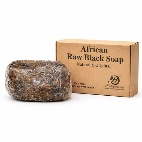 African Black Soap Raw Cake (Wholesale)