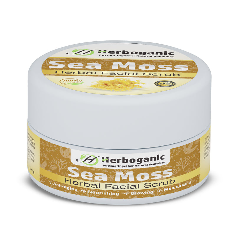 Sea Moss Herbal Facial Scrub (wholesale)