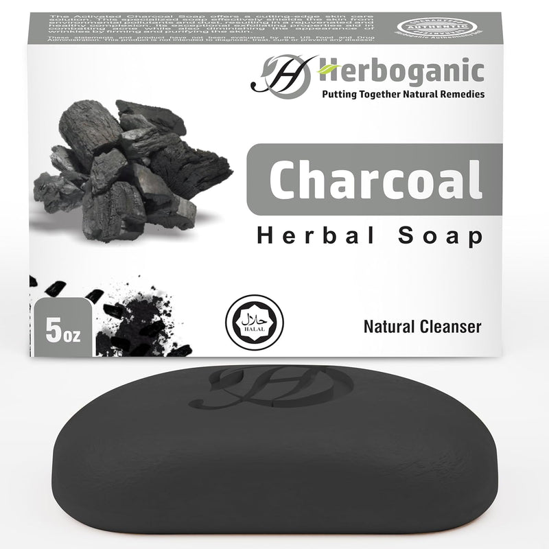 Charcoal Herbal Soap