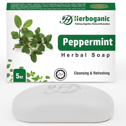 Peppermint Herbal Soap