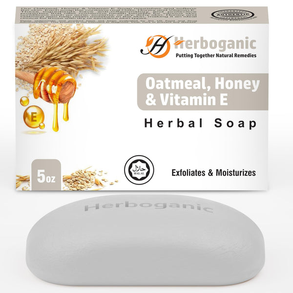 Oat Meal, Honey & Vitamin E Herbal Soap