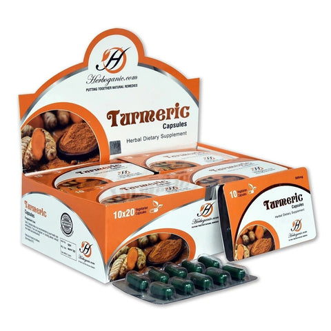 Turmeric Capsules Blister Pack (Wholesale)