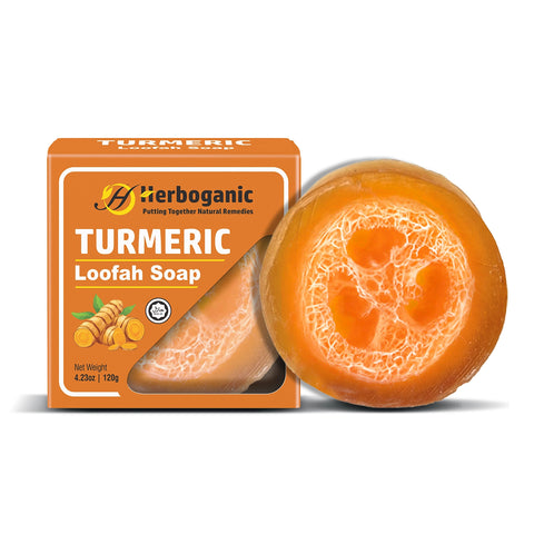 Turmeric Loofah Soap