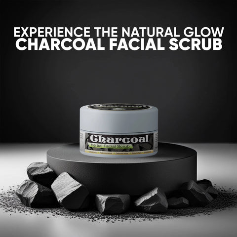 Charcoal Herbal Facial Scrub