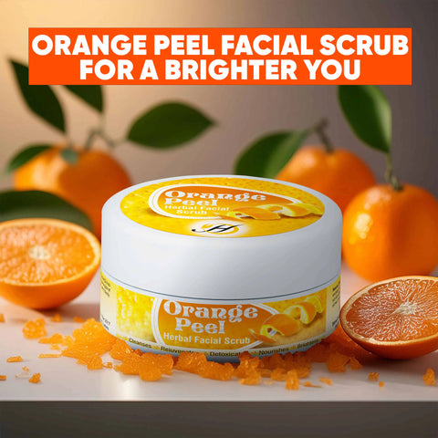 Orange Peel Facial Scrub