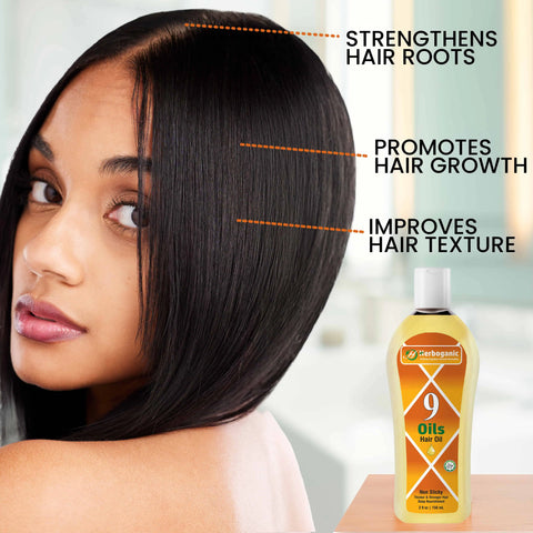 9 Oils Herbal Hair Oil