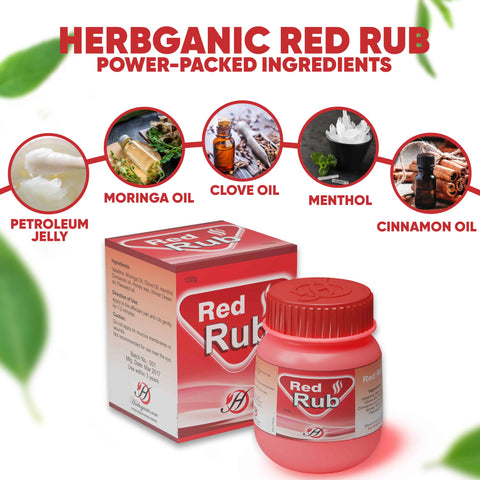 Red Rub for Pain Relief
