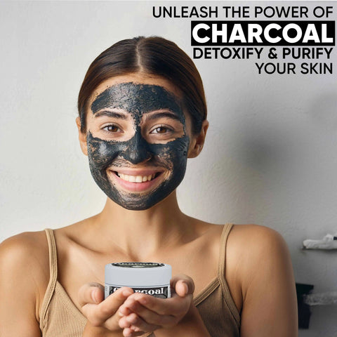Charcoal Herbal Facial Scrub