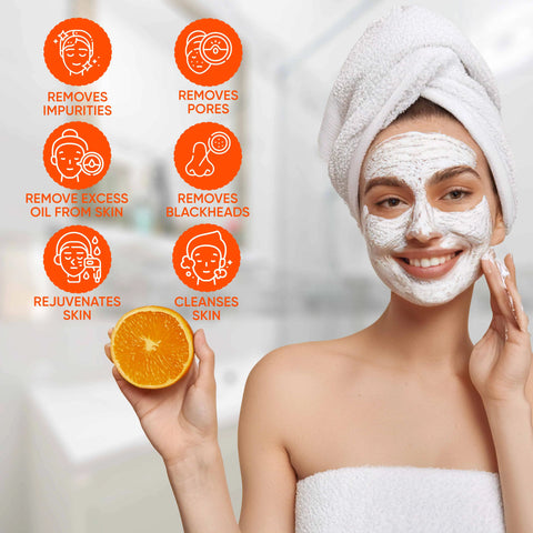 Orange Peel Facial Scrub