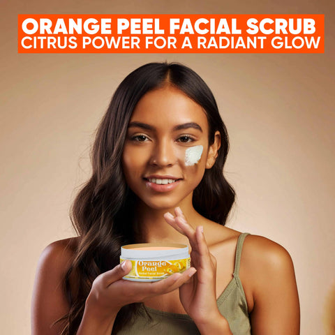 Orange Peel Facial Scrub