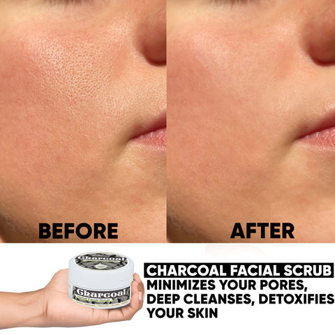Charcoal Herbal Facial Scrub