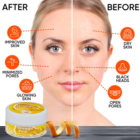 Orange Peel Facial Scrub