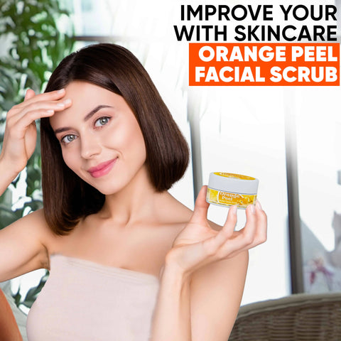 Orange Peel Facial Scrub