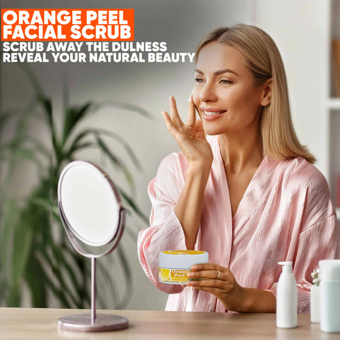 Orange Peel Facial Scrub