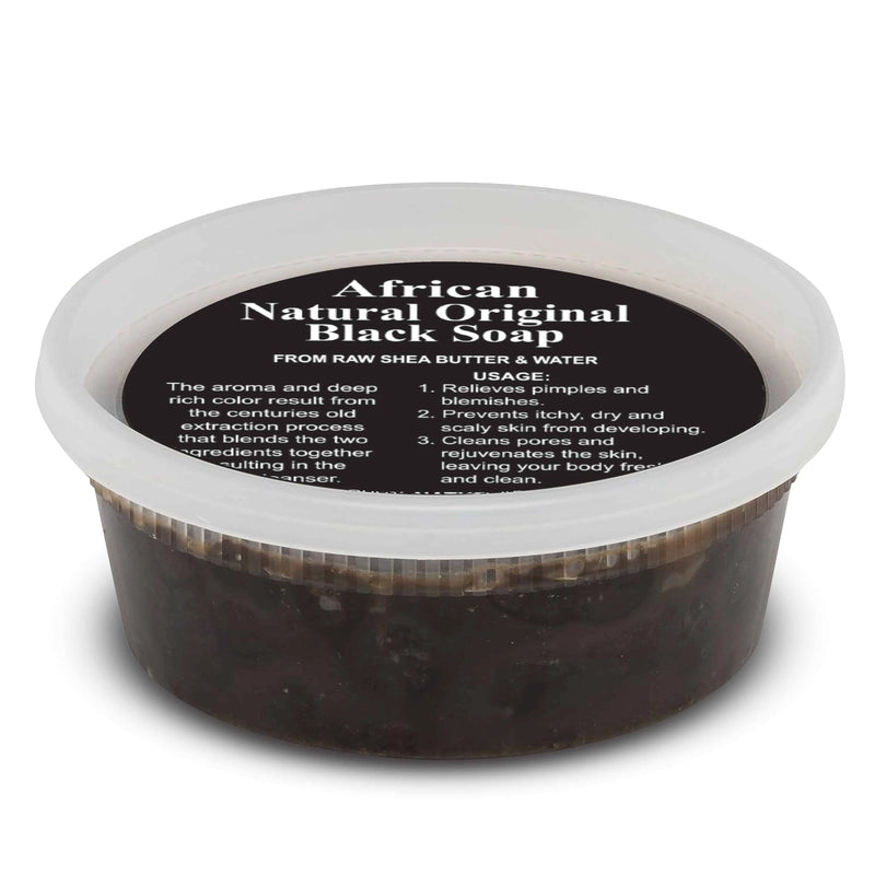African Black Soap Raw Paste