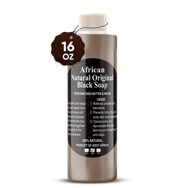 African Black Soap Raw Liquid