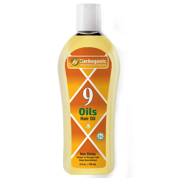 9 Oils Herbal Hair Oil (Wholesale)